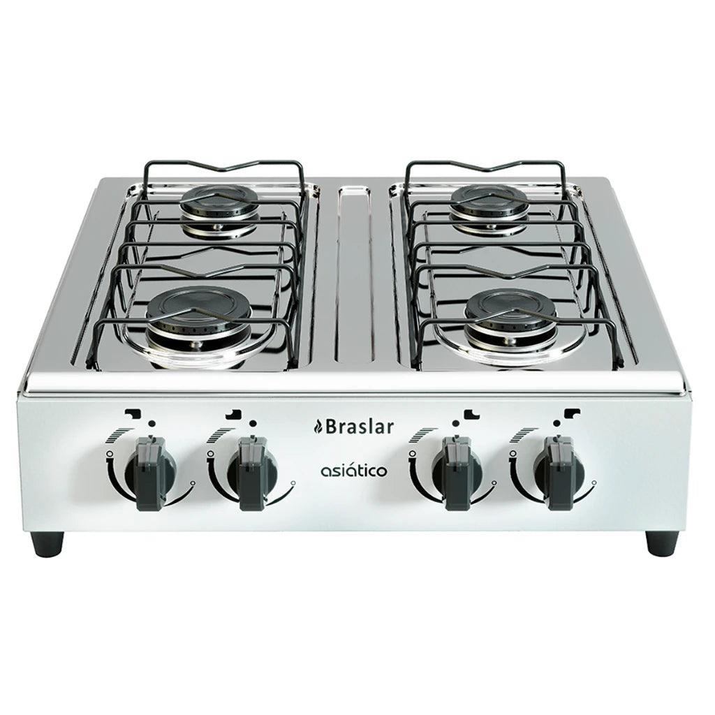Portable Table Gas Cooker 4 Bocas Braslar Bivolt