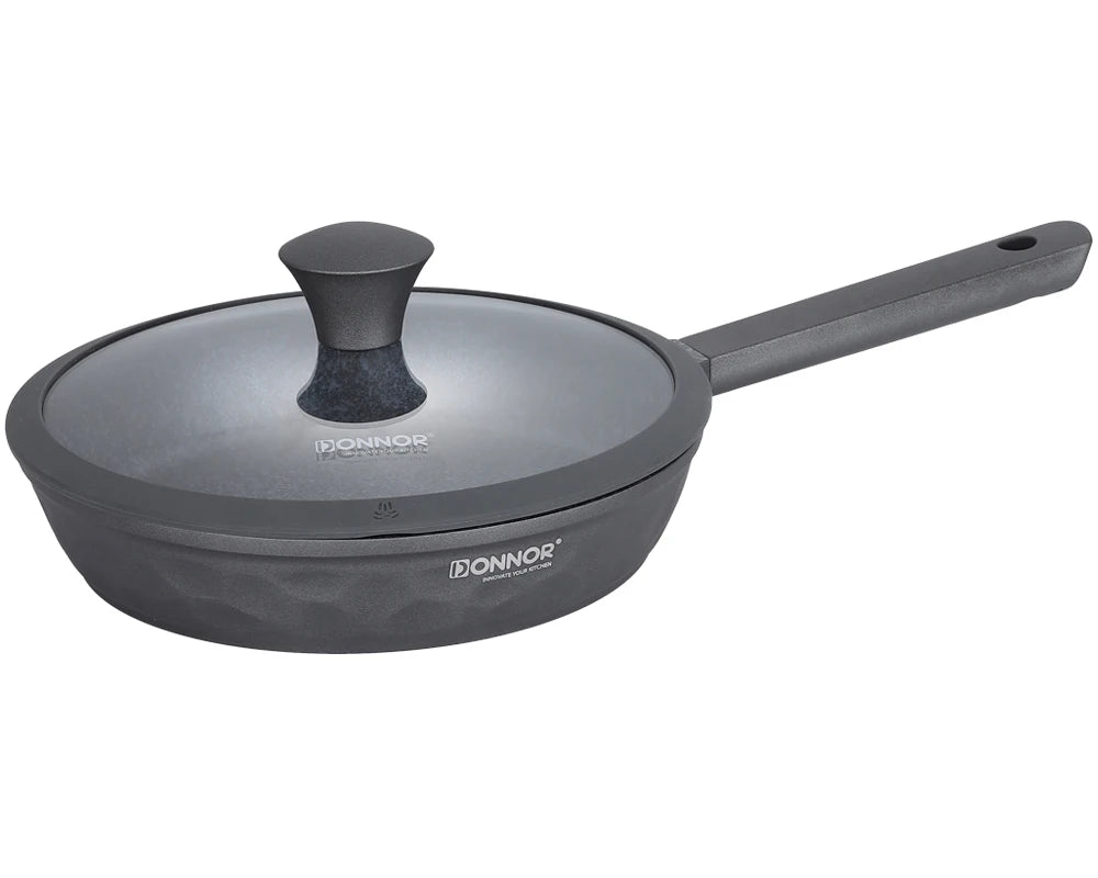 DONNOR Kitchen Cooking Set 12 Pcs Pots and Pans