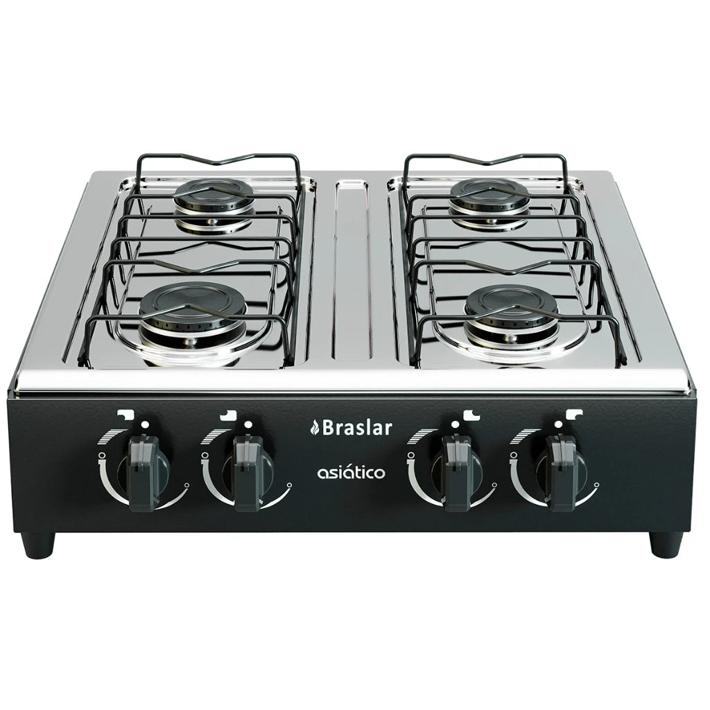 Portable Table Gas Cooker 4 Bocas Braslar Bivolt