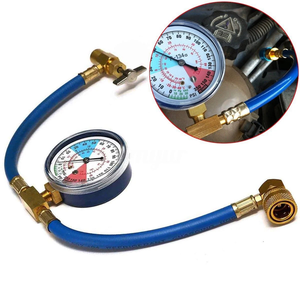 Car Air Conditioning AC R134A Refrigerant Hose Pressure