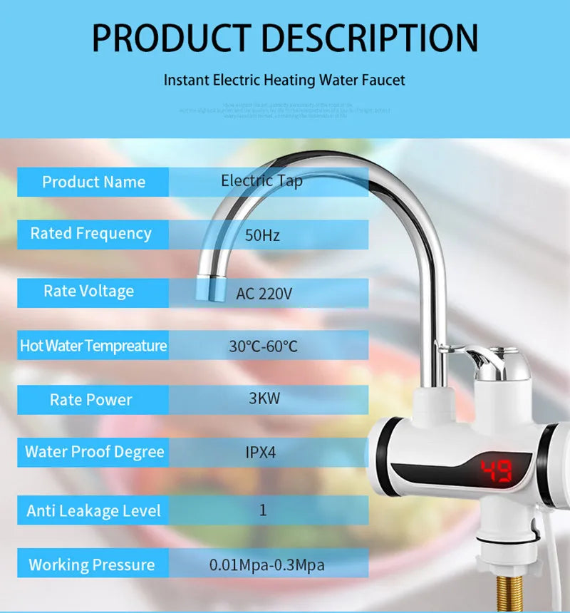 Tankless Water Heater With Shower Electric