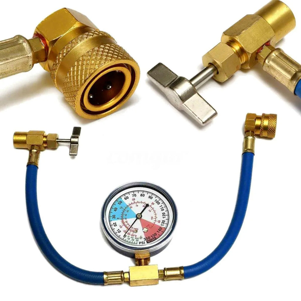 Car Air Conditioning AC R134A Refrigerant Hose Pressure
