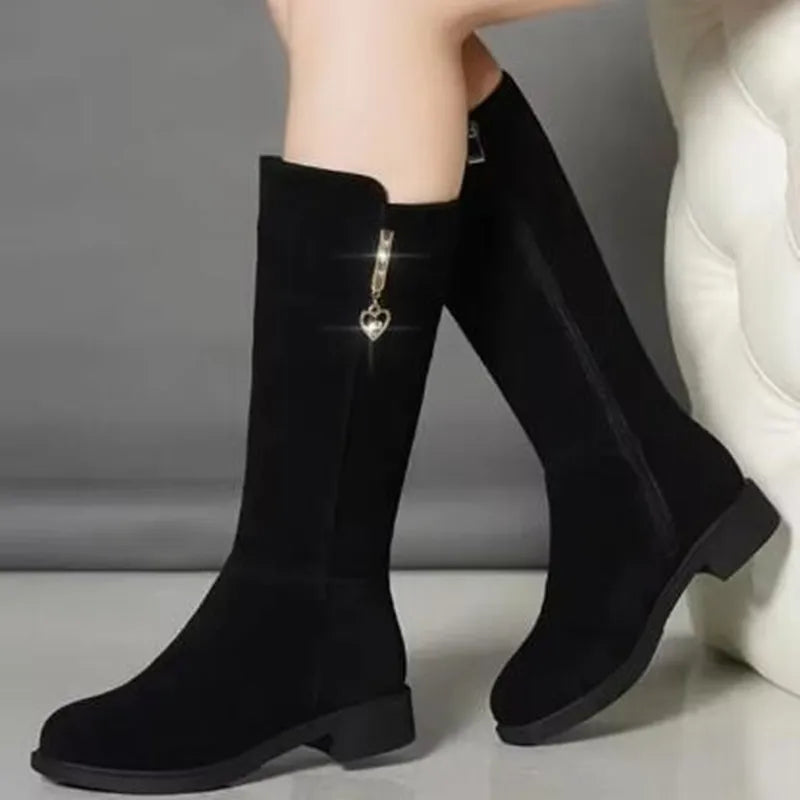 New Women Warm Plush Snow Boots