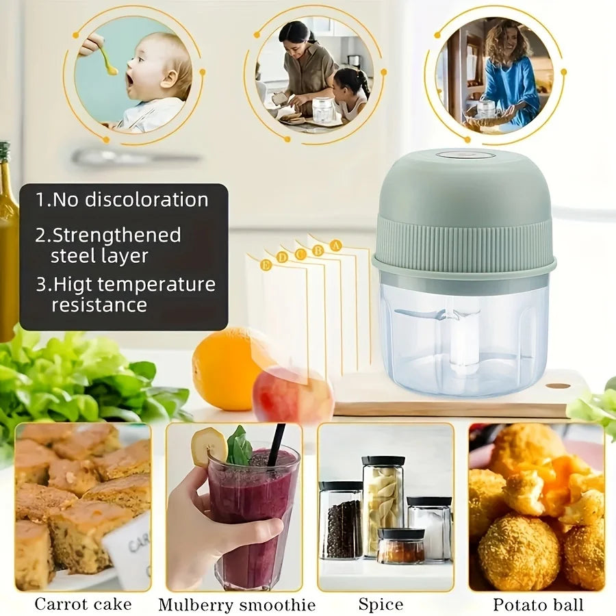 Electric Mini Garlic Chopper