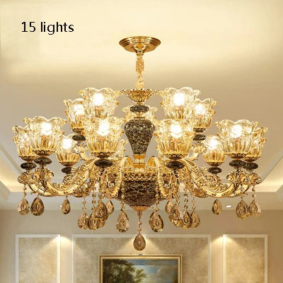 Chandelier Living Room Grand Luxury Lighting Fixtures