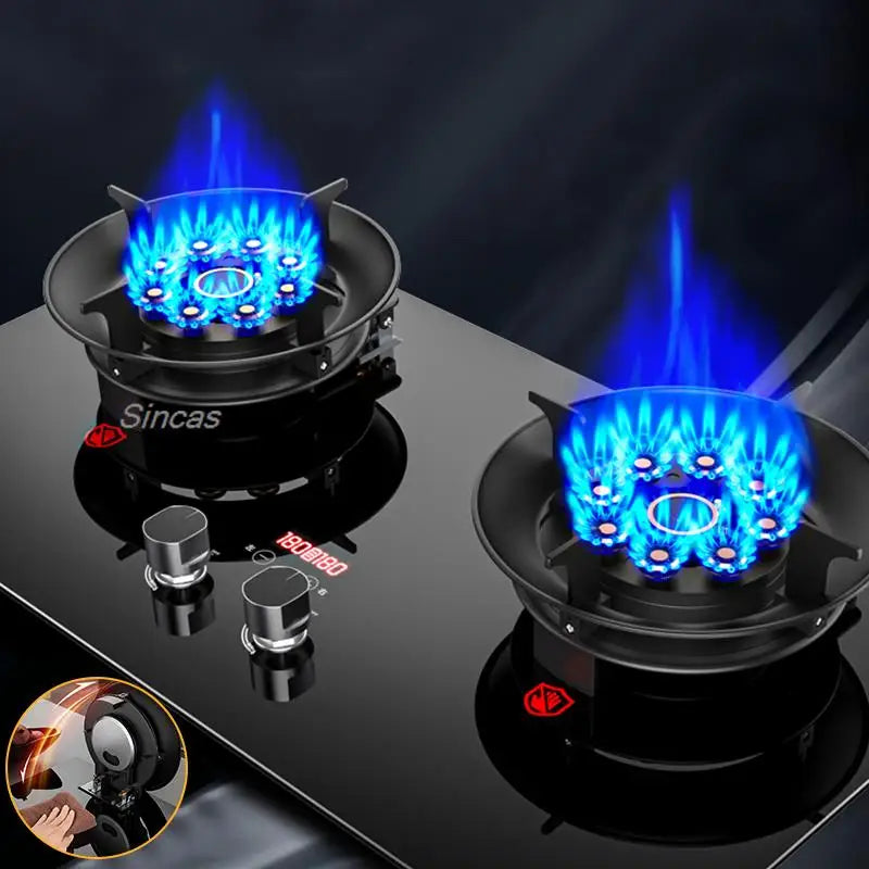 Gas Cooktop Dual Stove Kitchen