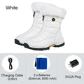 Winter Heated Women's Rechargeable Electric Warm Boots