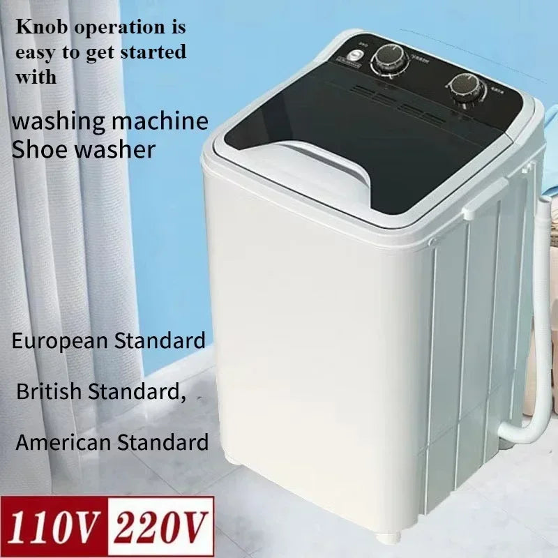 3-in-1 single bucket semi-automatic washing machine