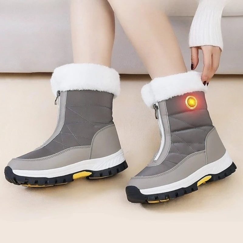 Winter Heated Women's Rechargeable Electric Warm Boots