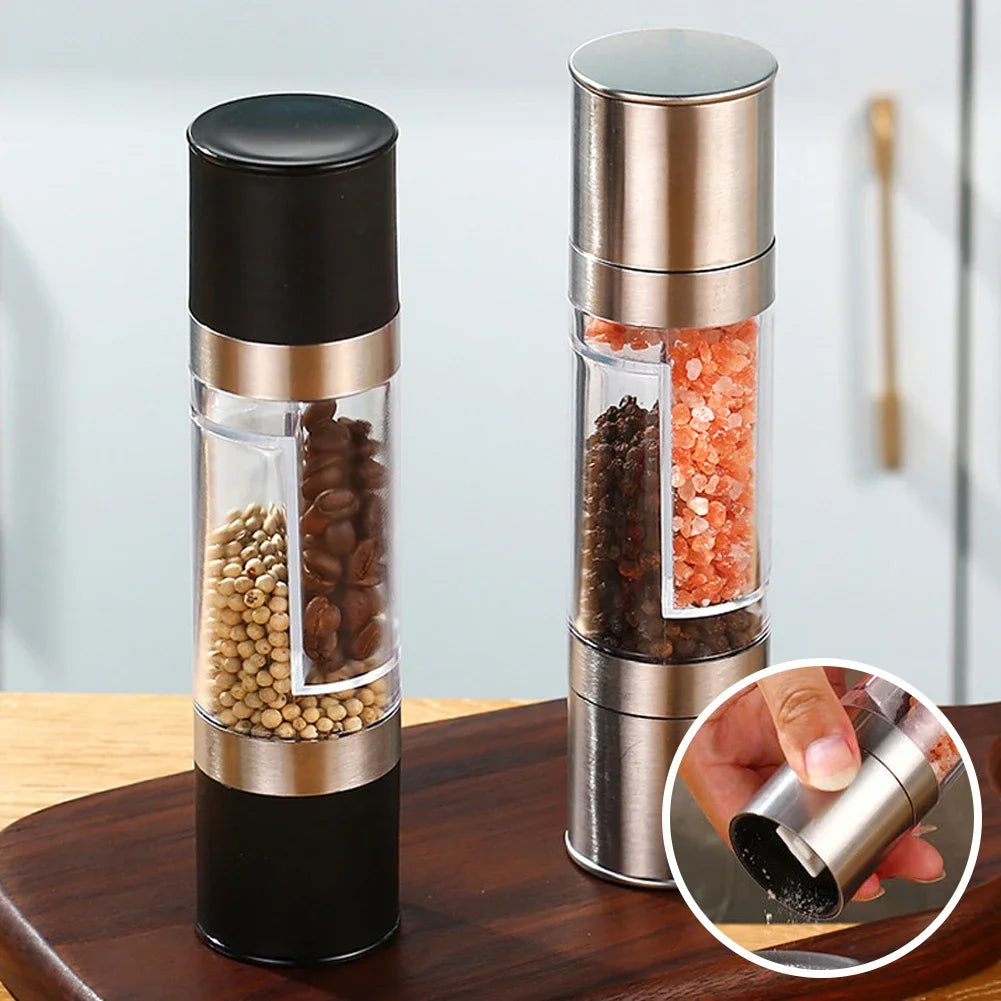 Pepper Mill Grinder 2 in 1 Stainless Steel
