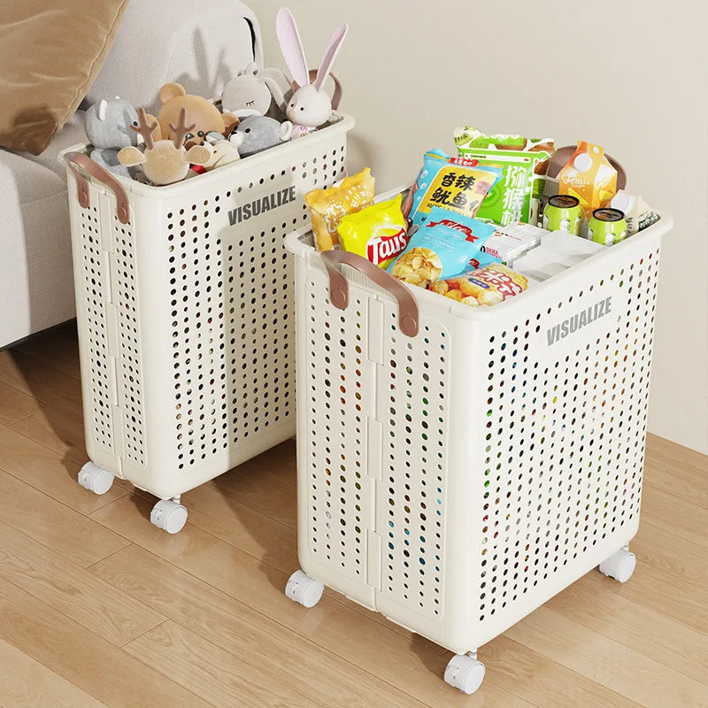 Multifunctional Folding Laundry Basket