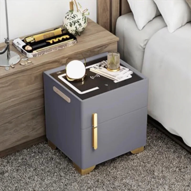 Smart Bedside Table and Safe Integrated Home Anti-theft