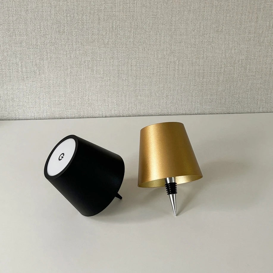 Wireless LED Wine Bottle Light Rechargeable Vases