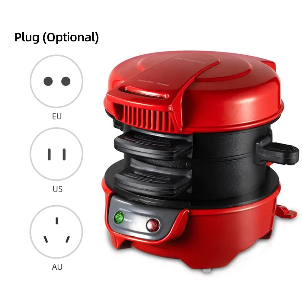 Portable Burger Sandwich Omelette Toaster Maker