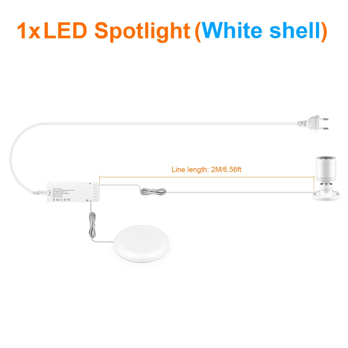 Wine Jewelry Display Cabinet LED Lighting Kit