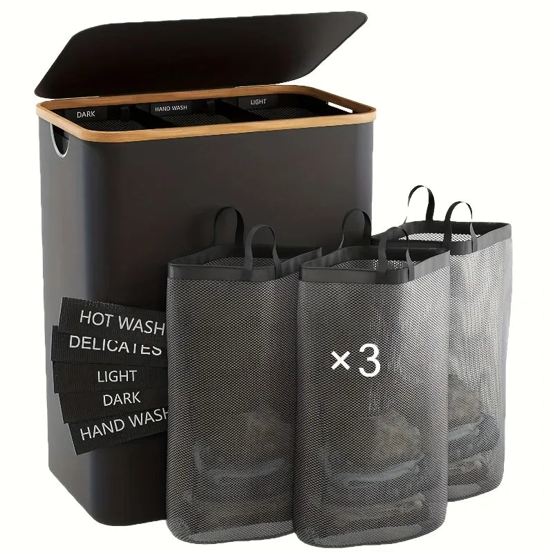 160L Extra Large Laundry Basket 