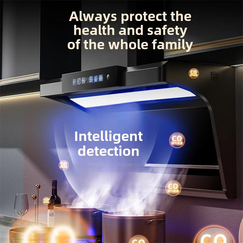 Household Range Hood for Kitchen Large Suction Range Hood