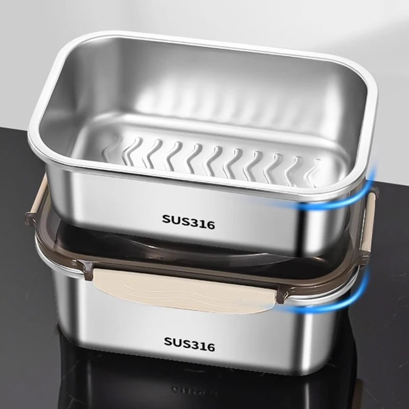 Stainless Steel Lunch Box Sealed Container