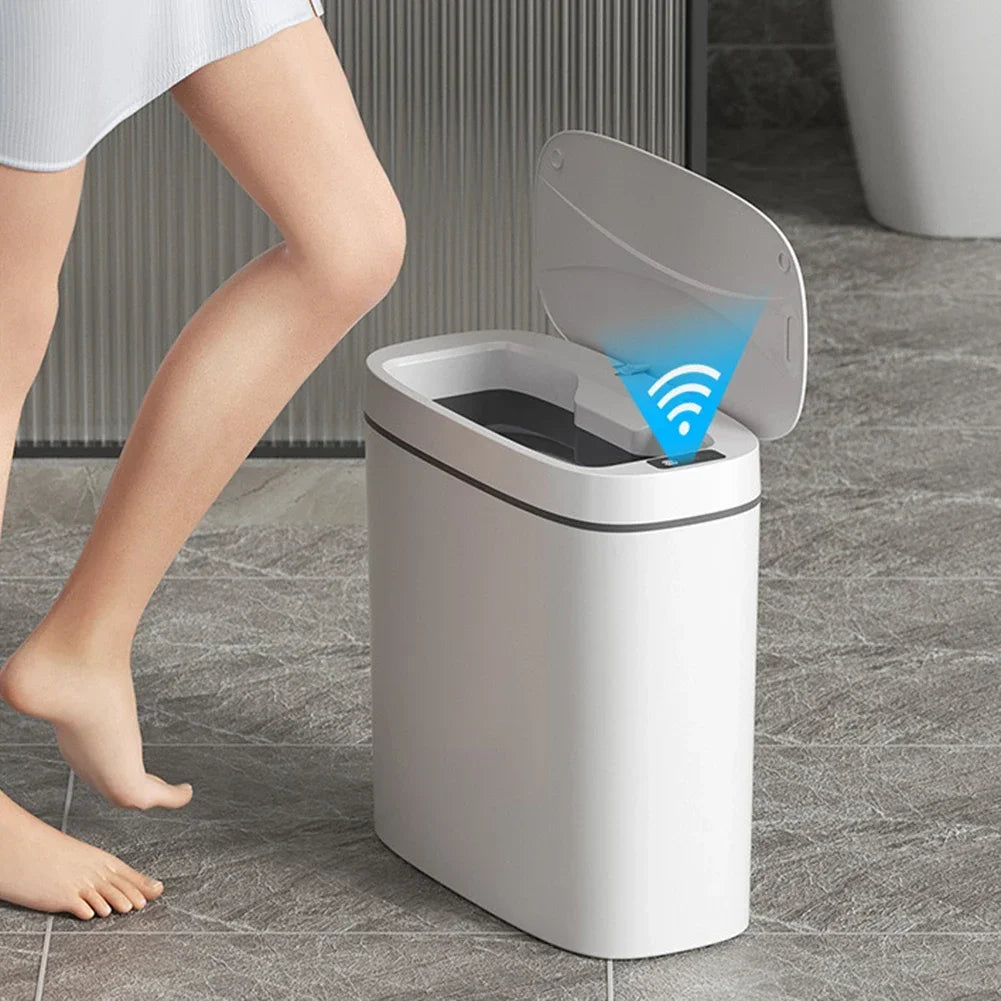 14L Automatic Trash Bin Waterproof Electric Garbage Bin