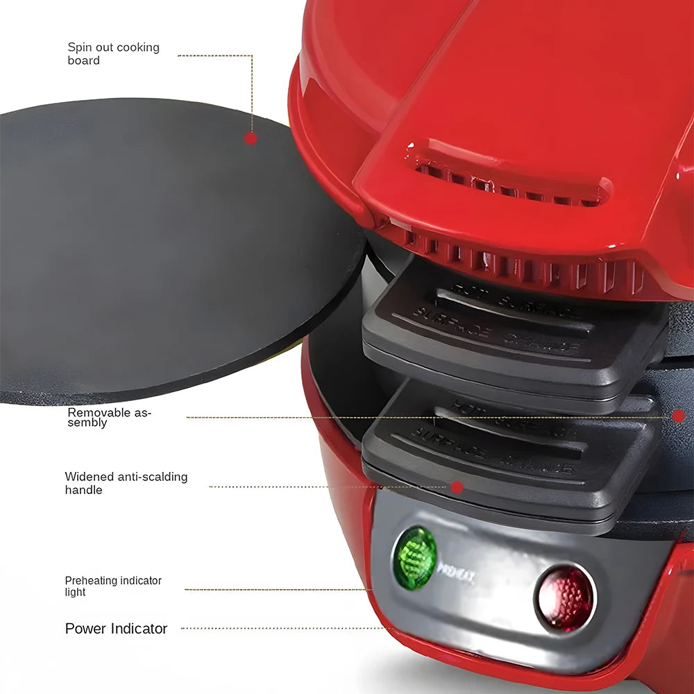 Portable Burger Sandwich Omelette Toaster Maker