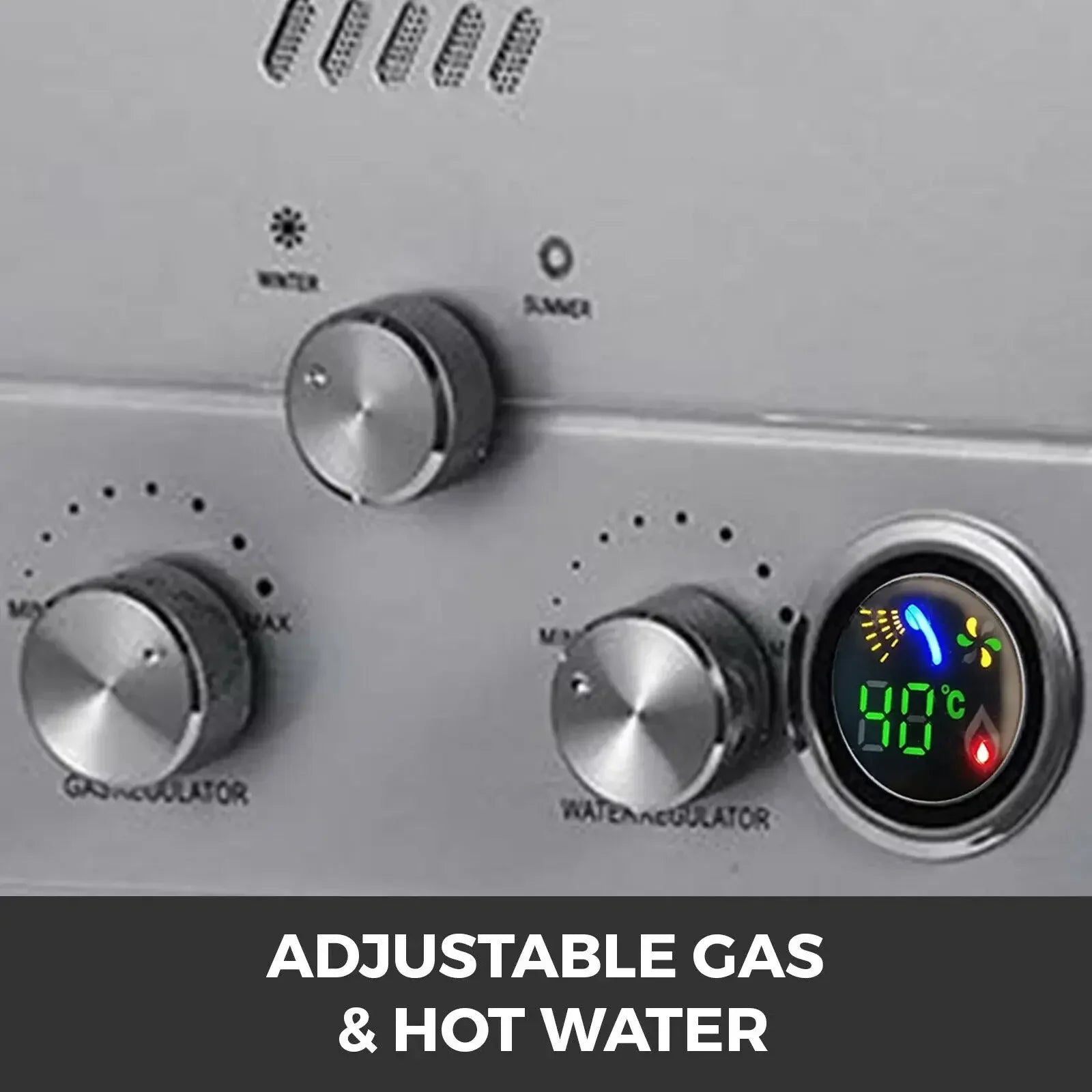 Water Heater LPG Boiler Gas Stainless Steel Tankless