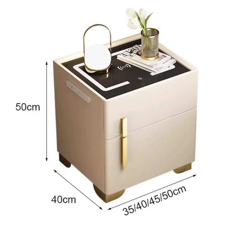Smart Bedside Table and Safe Integrated Home Anti-theft