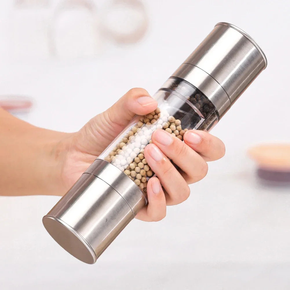 Pepper Mill Grinder 2 in 1 Stainless Steel