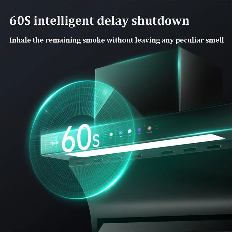 Large Suction Hood Kitchen Range Hood Exhaust