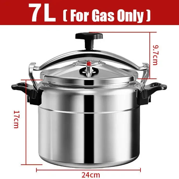 Aluminum 3L/4L/5L/7L Capacity Pressure Cooker