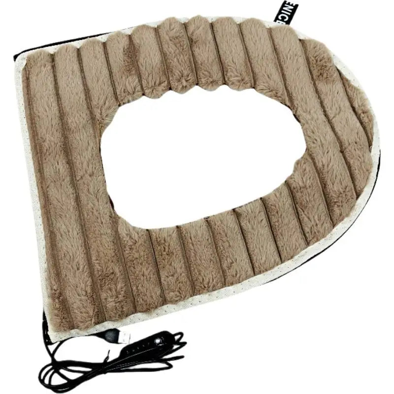 USB Heating Toilet Seat Cover Universal Soft Toilet Mat