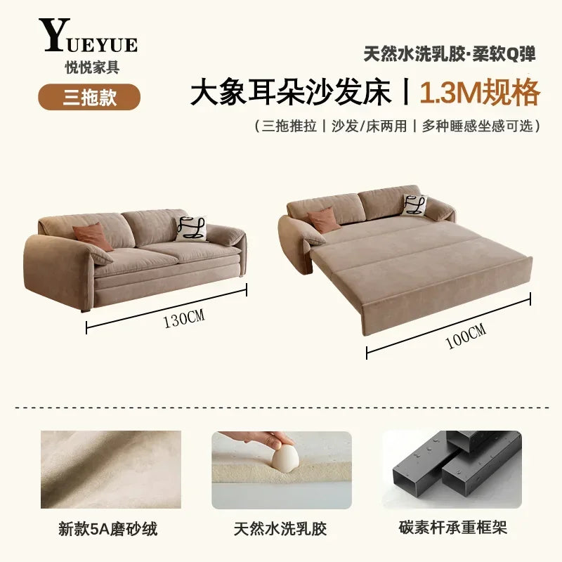 Multifunctional Expandable Sofa Bed Stylish Nordic Design