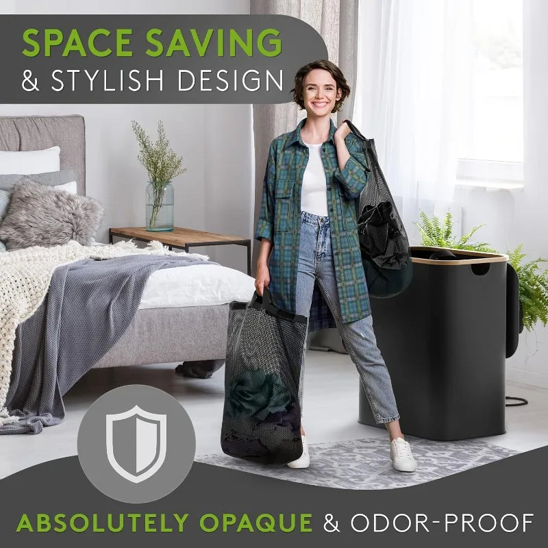 160L Extra Large Laundry Basket 