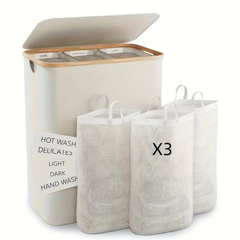 160L Extra Large Laundry Basket 