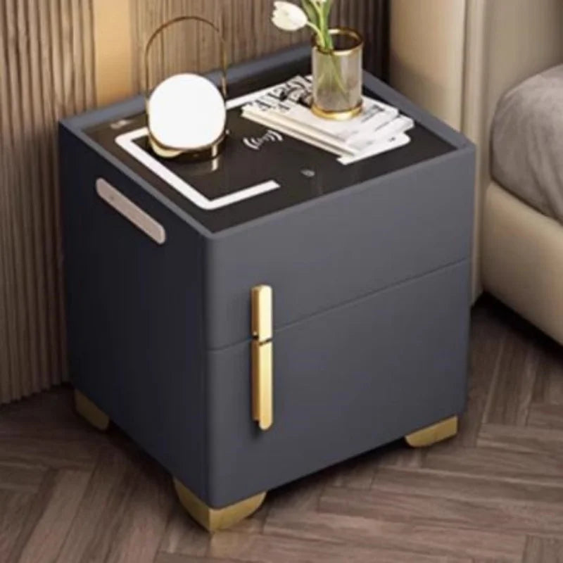 Smart Bedside Table and Safe Integrated Home Anti-theft