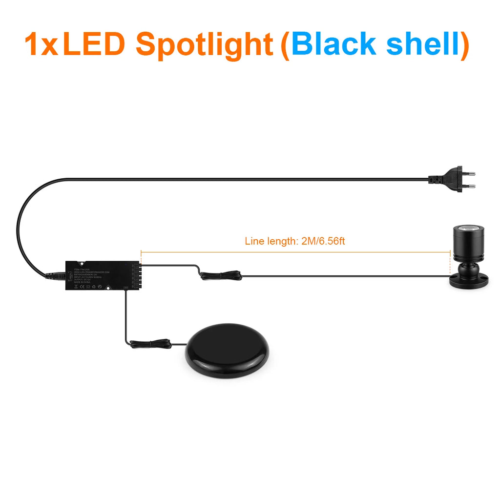 Wine Jewelry Display Cabinet LED Lighting Kit