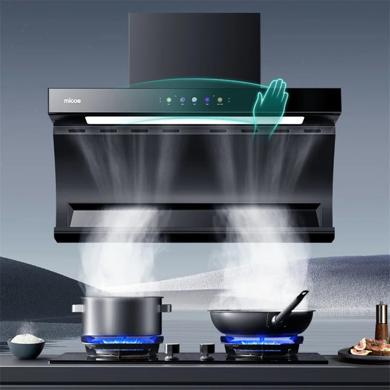 Large Suction Hood Kitchen Range Hood Exhaust
