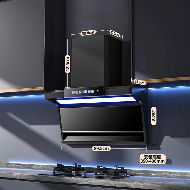 Household Range Hood for Kitchen Large Suction Range Hood