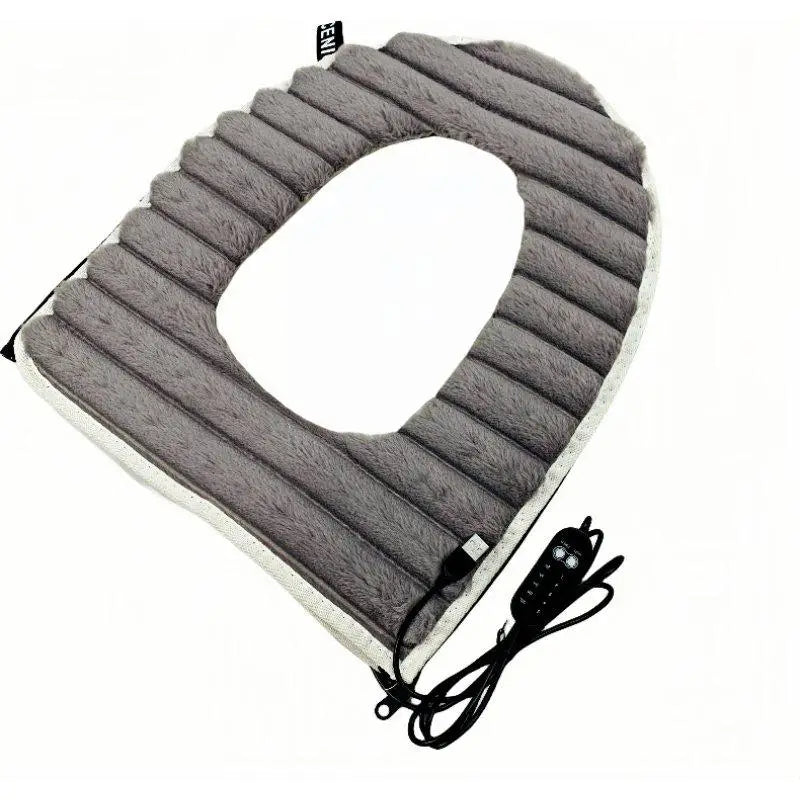 USB Heating Toilet Seat Cover Universal Soft Toilet Mat