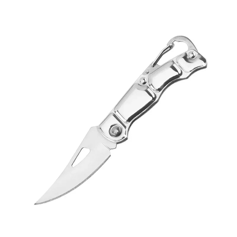 Folding Fruit Knife, Stainless Steel Outdoor