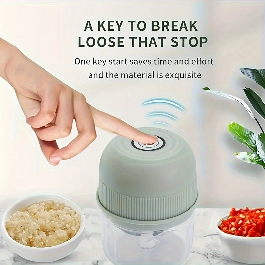 Electric Mini Garlic Chopper
