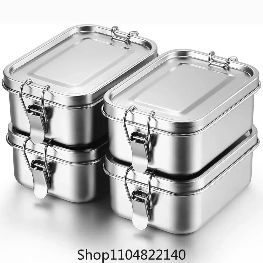 304Stainless Steel Bento Box Metal Lunch Box