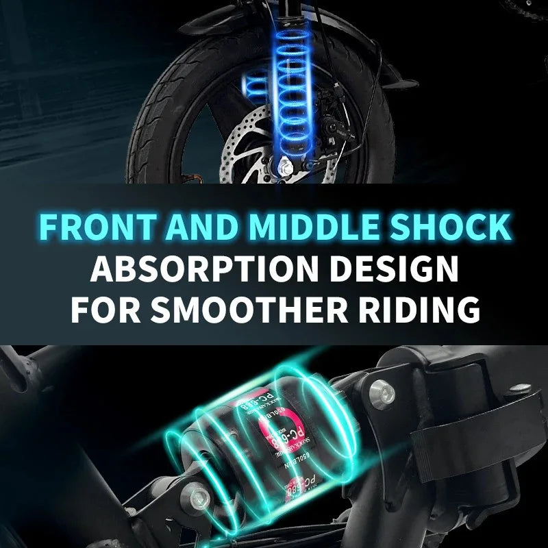 Hot-selling 14-inch two-seater city electronic 48V 350W