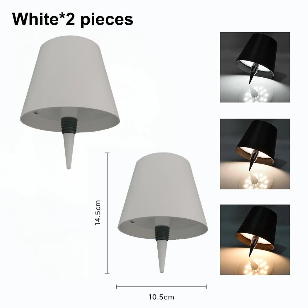 Wireless LED Wine Bottle Light Rechargeable Vases