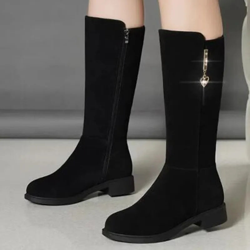 New Women Warm Plush Snow Boots
