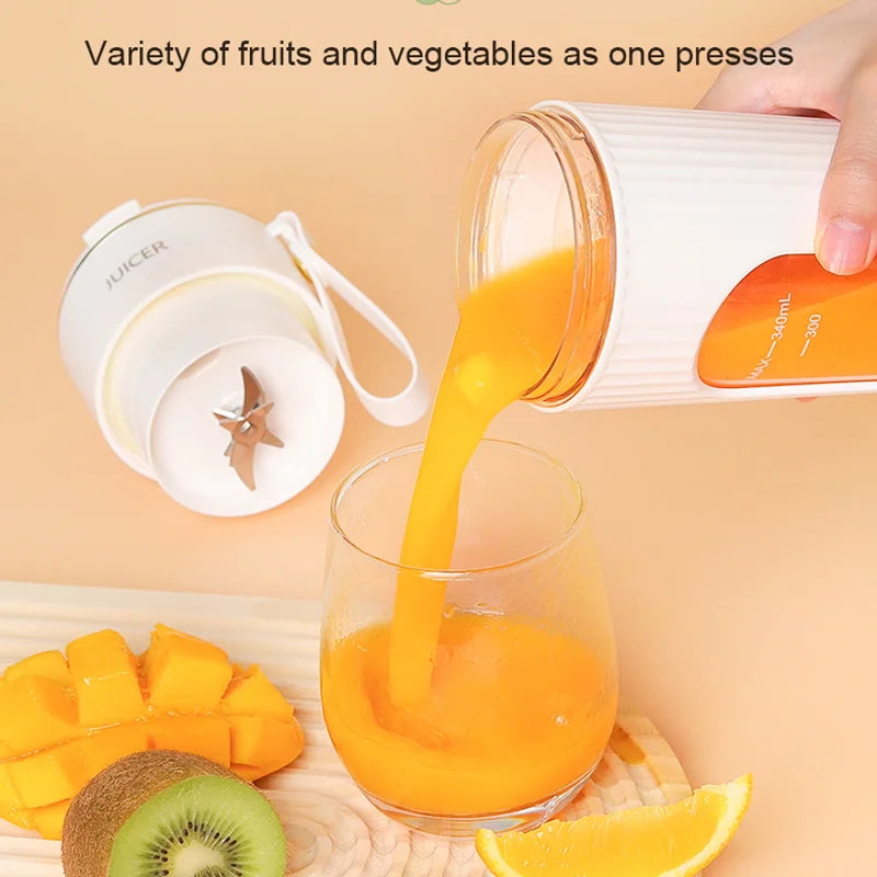 340ml Juicer Household Small Portable Fruit Juice