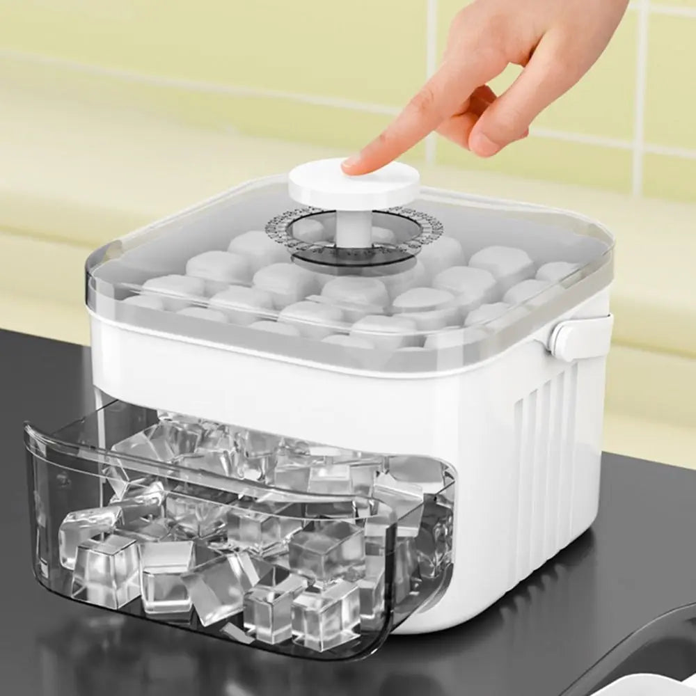 Layer Ice Cube Maker Refrigerator Household