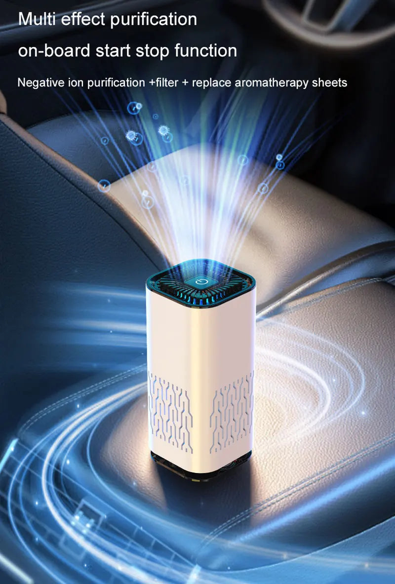 Portable HEPA Air Purifier Remove Smoke Odor