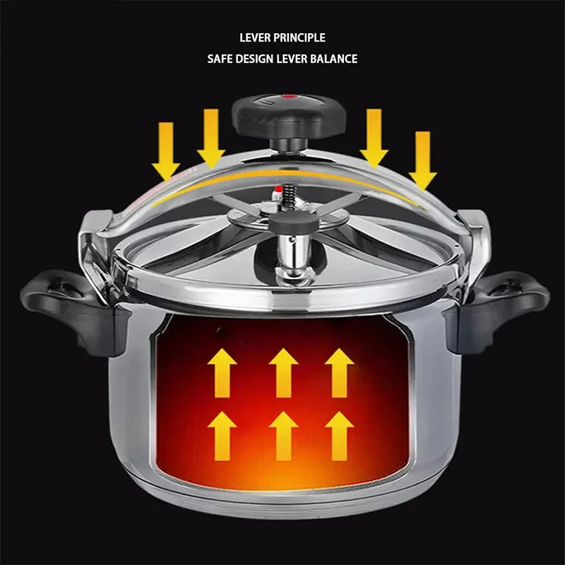 Aluminum 3L/4L/5L/7L Capacity Pressure Cooker