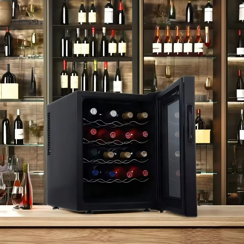 Mini Wine Cooler Fridge UV Protection