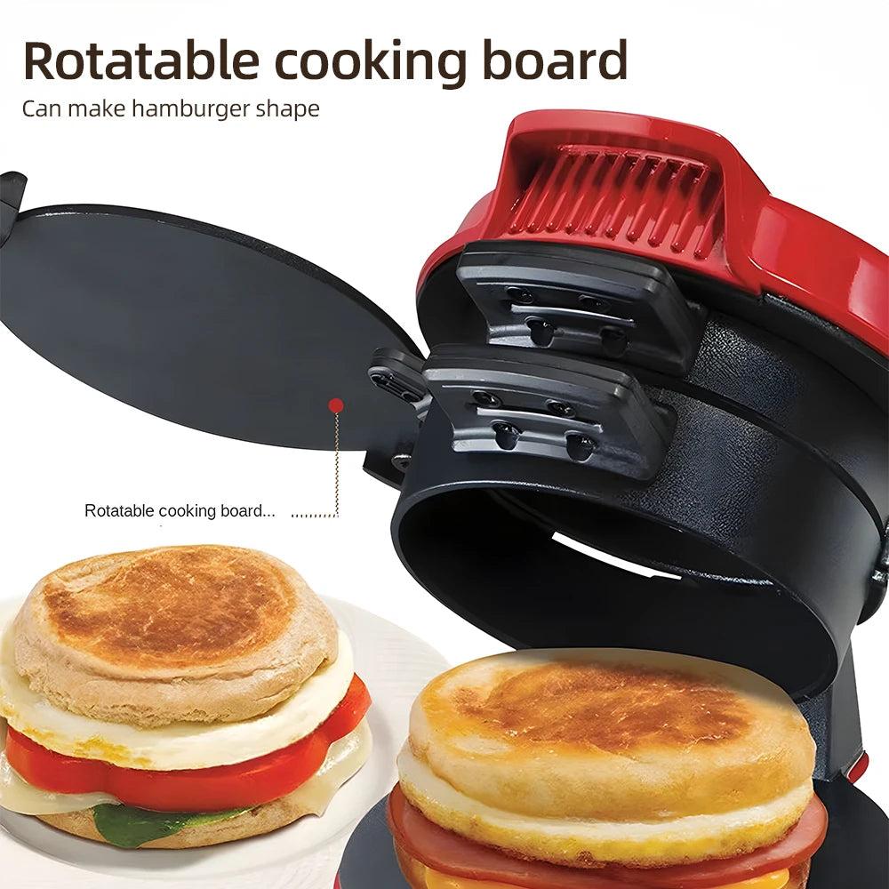 Portable Burger Sandwich Omelette Toaster Maker